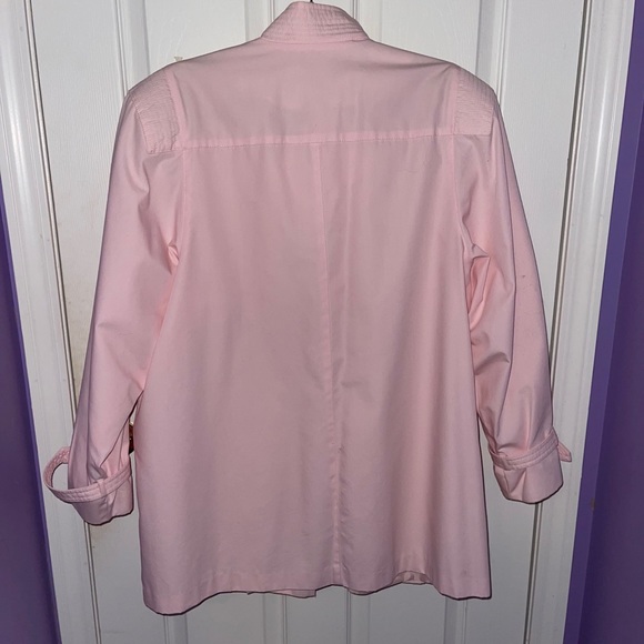 VINTAGE 1990s Pink Button Up Jacket - Picture 8 of 8